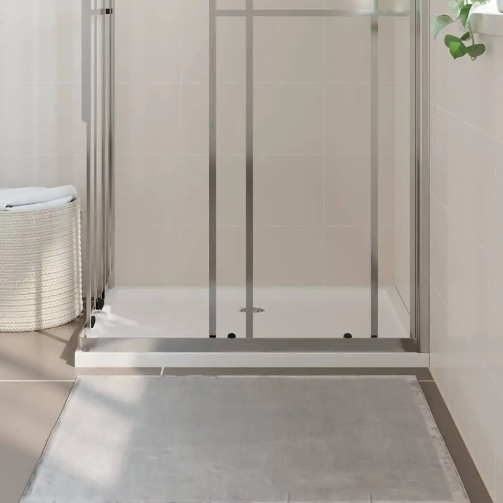 Shower Base Tray Low Threshold 70x100 cm White Modern Bathroom