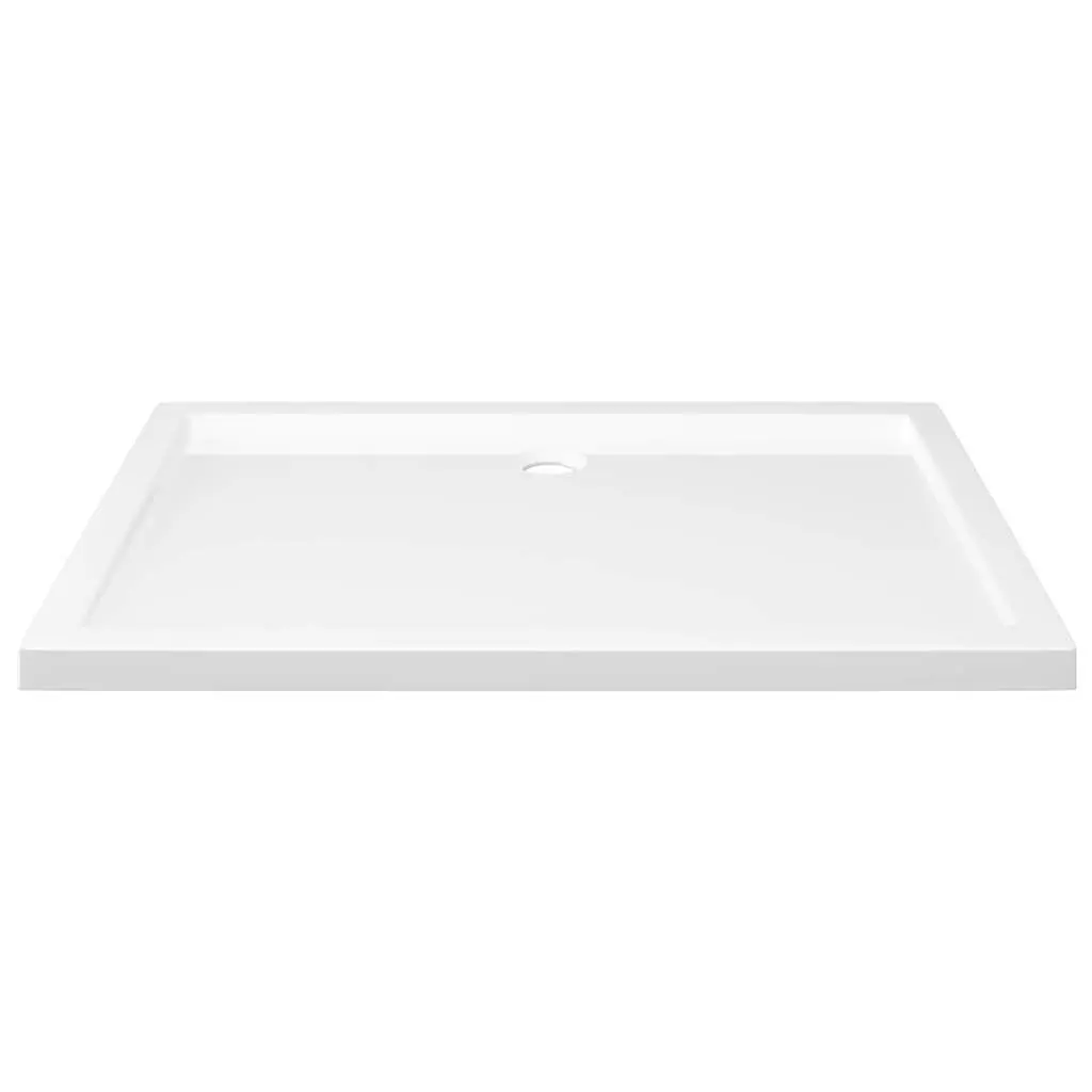 Shower Base Tray Low Threshold 70x100 cm White Modern Bathroom