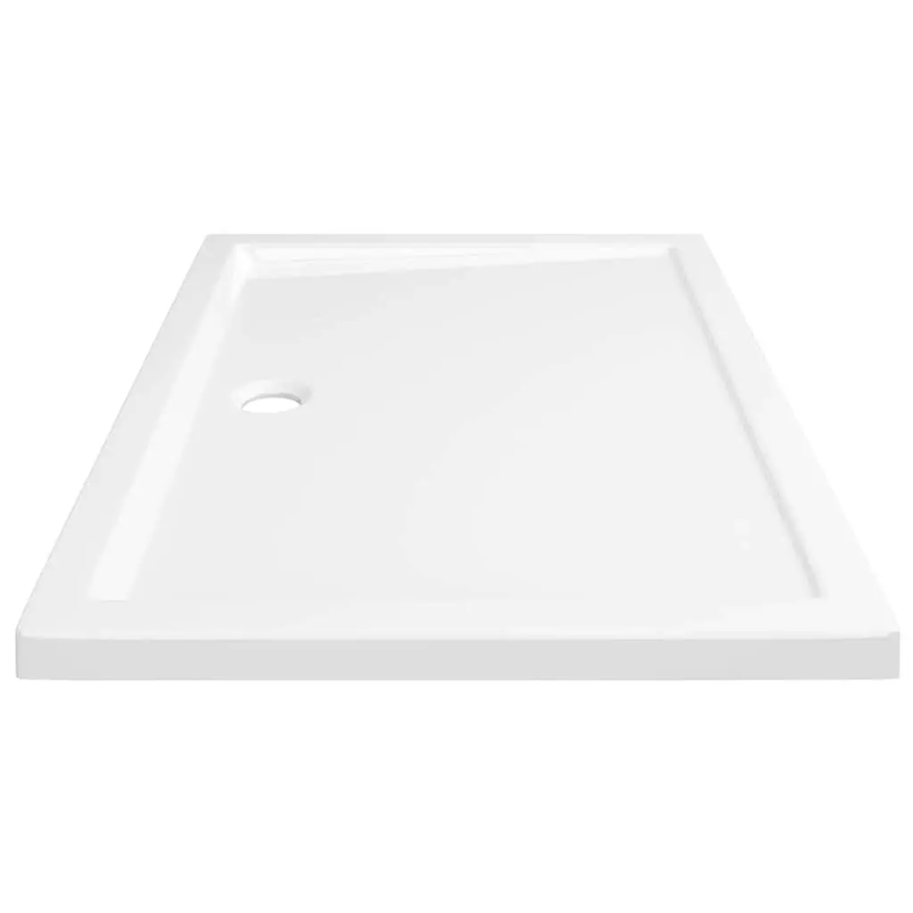 Shower Base Tray Low Threshold 70x100 cm White Modern Bathroom