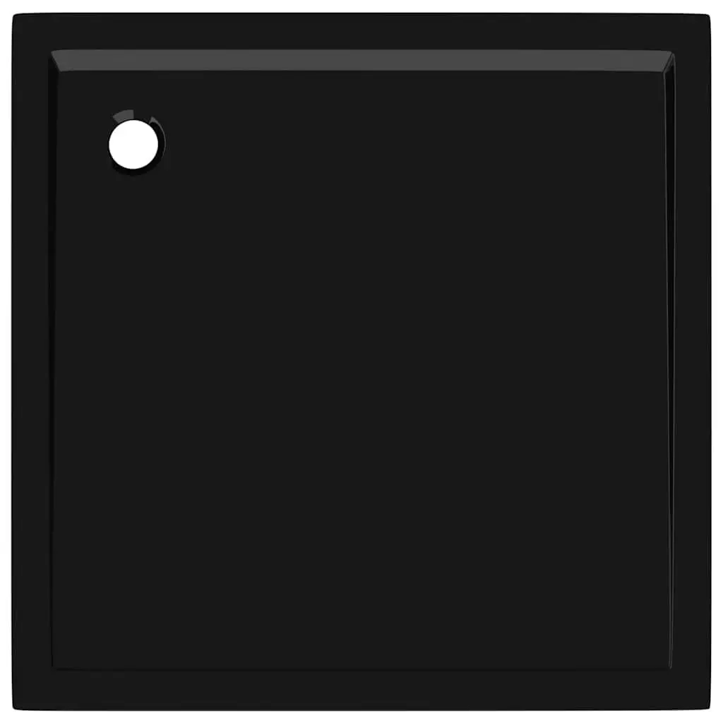 Black Shower Base Tray with Low Threshold