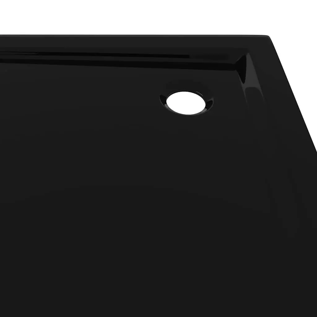Black Shower Base Tray with Low Threshold