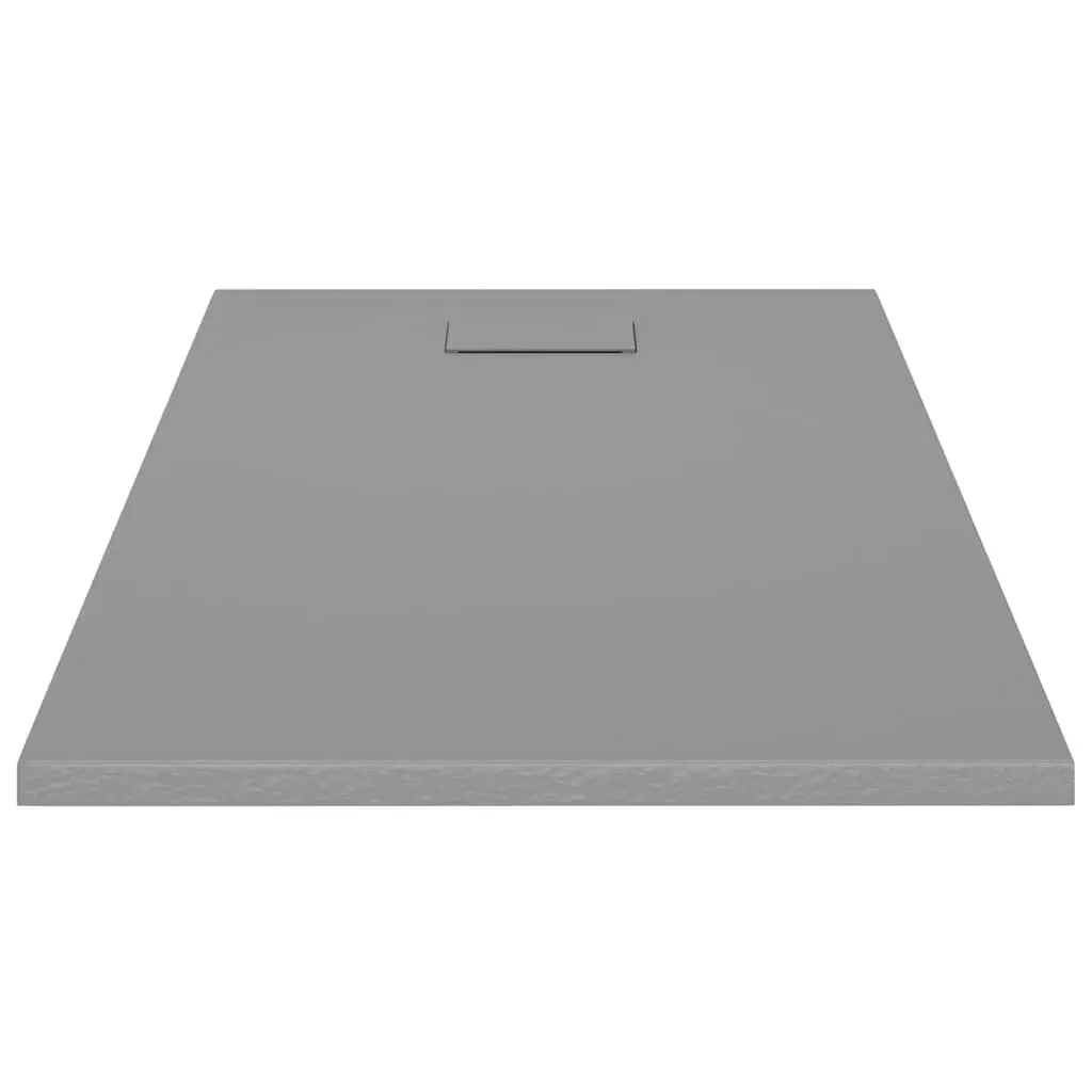 Shower Base Tray Low Profile 120x70 cm Grey