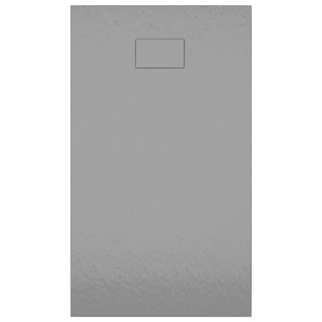Shower Base Tray Low Profile 120x70 cm Grey