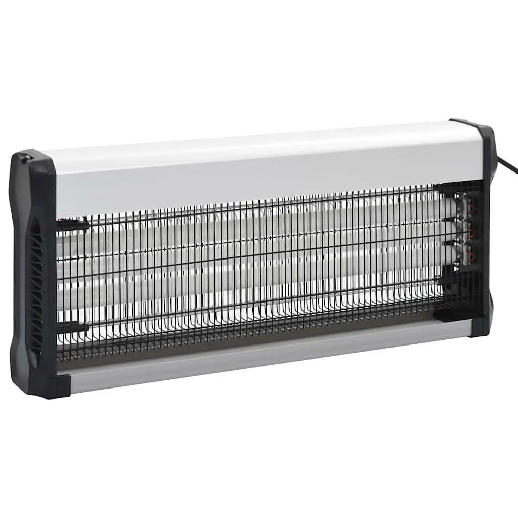 Electric Mosquito Trap Insect Killer High Voltage Grid 60W Black