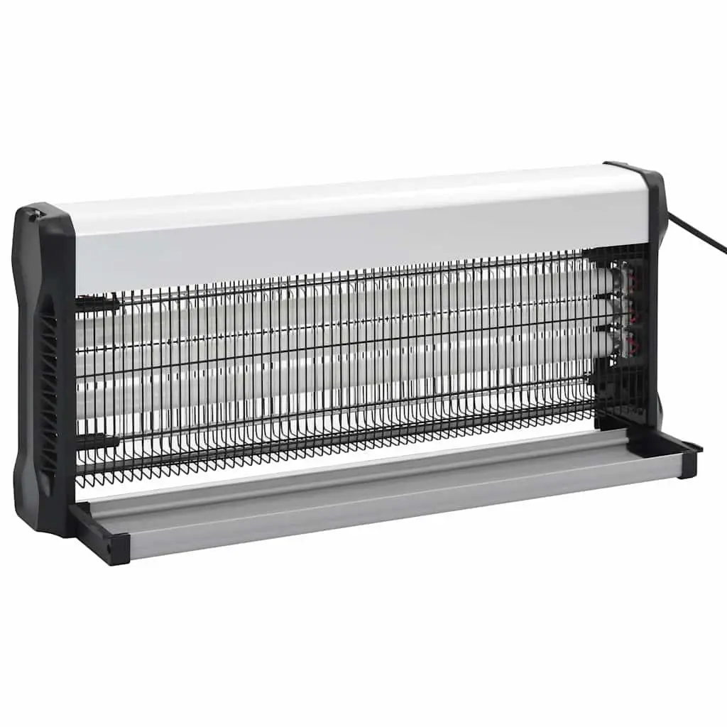 Electric Mosquito Trap Insect Killer High Voltage Grid 60W Black