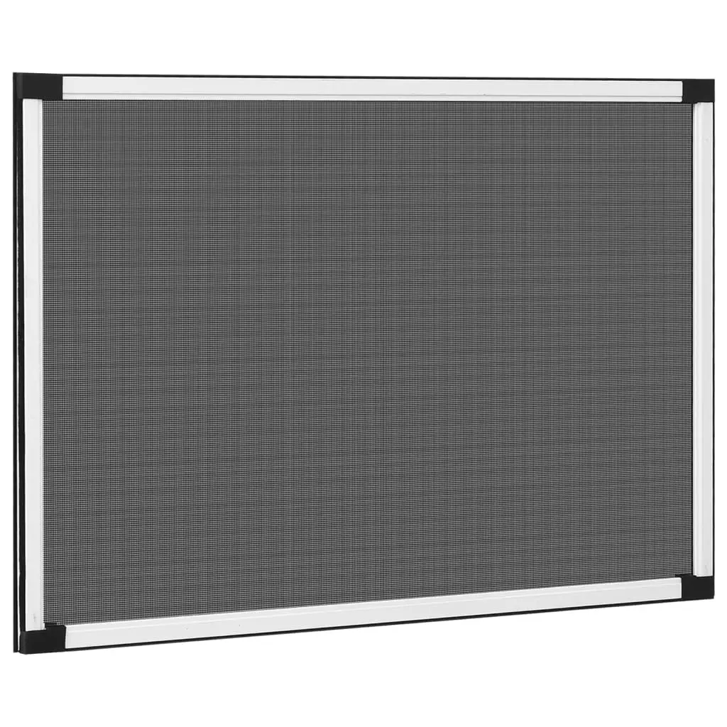 Insect Screen Window Fly Mesh Adjustable Frame 100-193cm White