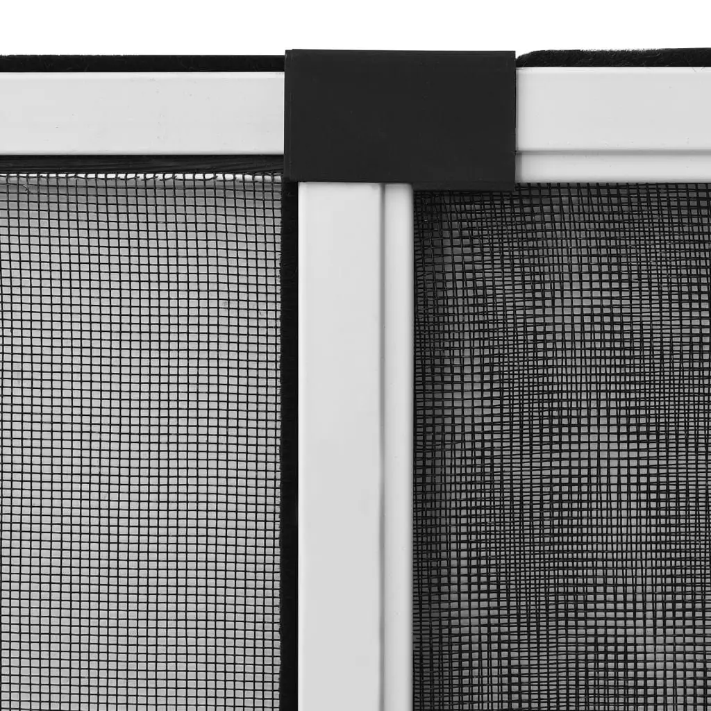 Insect Screen Window Fly Mesh Adjustable Frame 100-193cm White