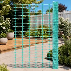 Reliable and Affordable 30m Green Safety Fence