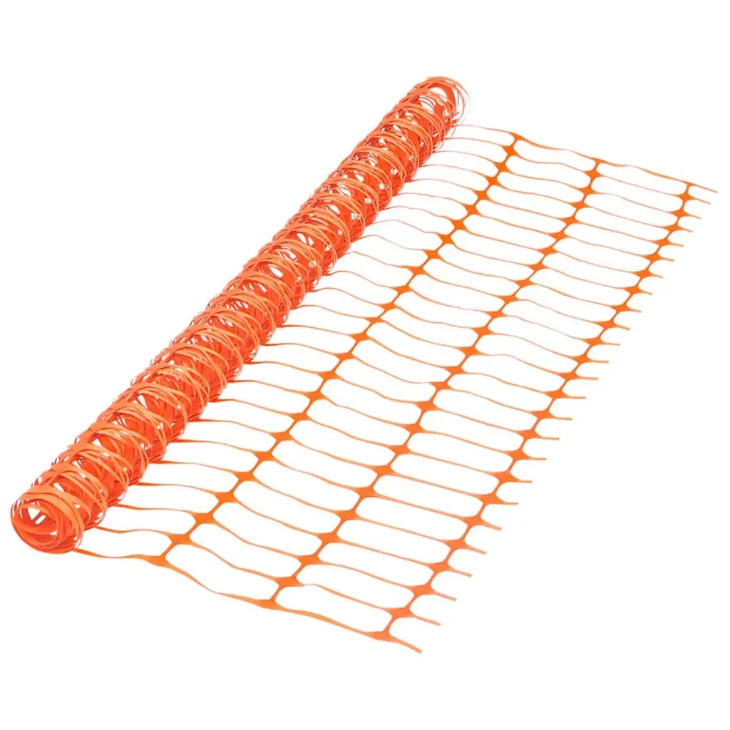 Garden Safety Fence Temporary Barrier 50m Orange