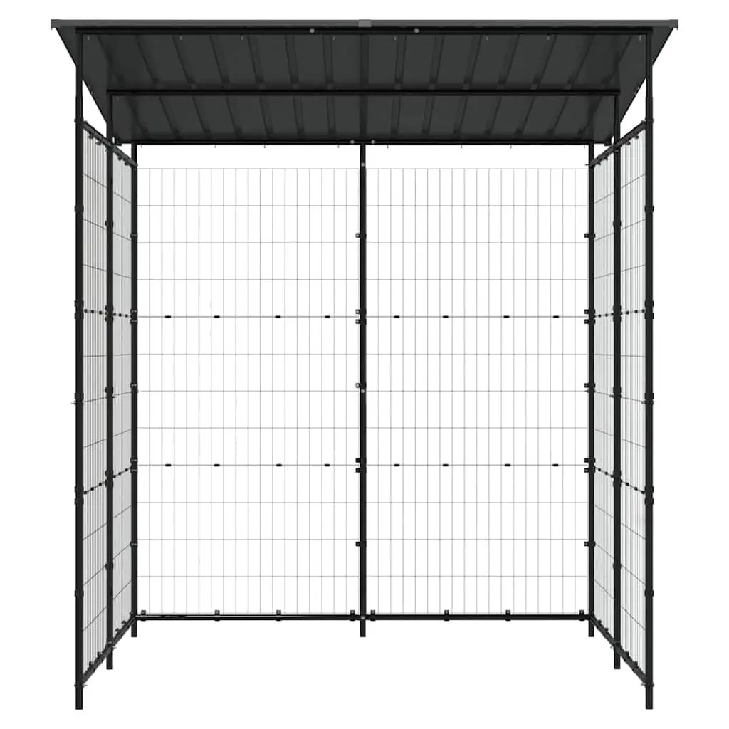 Bicycle Shed Storage Outdoor Bike Shelter 190x190x222cm Black