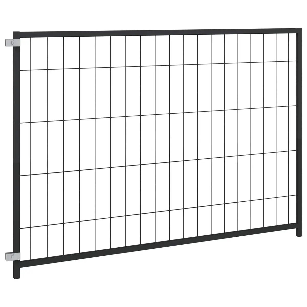 Dog Kennel Outdoor Enclosure Exercise Play Pen 300 x 100 x 70 cm Black Steel Wire Mesh