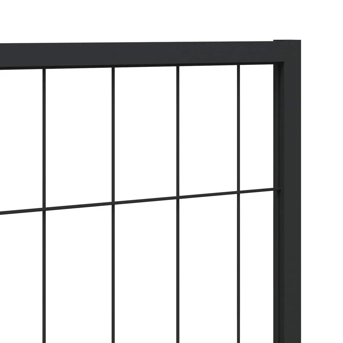 Dog Kennel Outdoor Enclosure Exercise Play Pen 300 x 100 x 70 cm Black Steel Wire Mesh