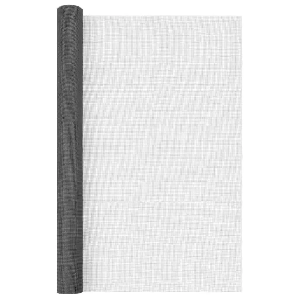 Fiberglass Mesh Screen Insect Repair 60x500 cm Black