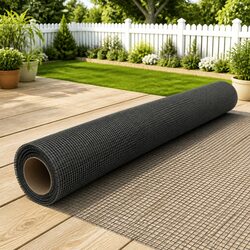 Reliable Black Fiberglass Mesh Screen 112x500 cm for Your Projects