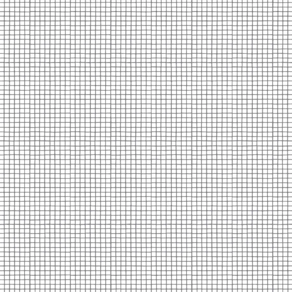 Fiberglass Screen Mesh Insect Barrier for Doors and Windows 60x1000cm Grey