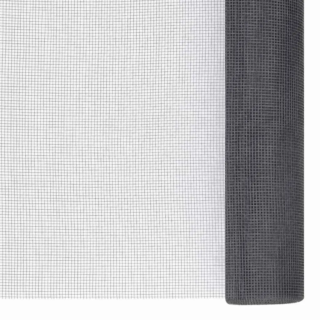 Fiberglass Mesh Screen Insect Repair 80x1000 cm Grey
