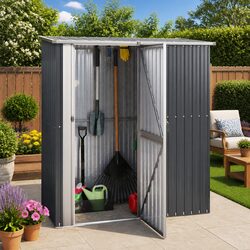 Reliable Garden Shed with Security and Weather Resistance