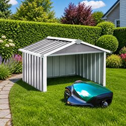 Reliable Garden Robot Lawnmower Shed: Secure and Sturdy 92x97x63cm