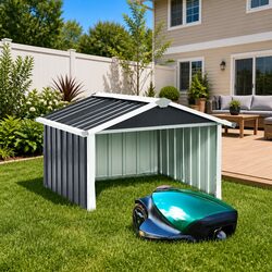 Reliable Outdoor Shelter for Your Robot Lawnmower