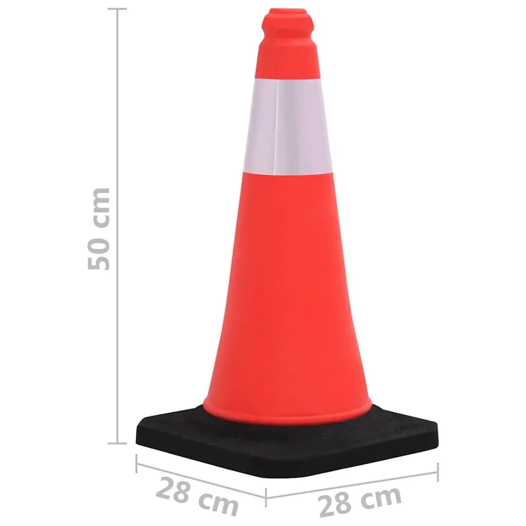 Reflective Traffic Cones Set for Safety