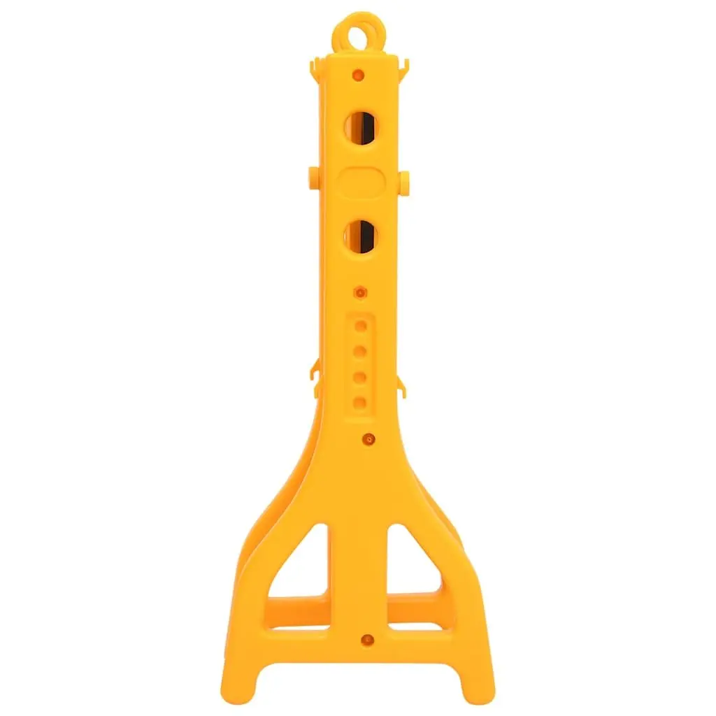 Folding Traffic Barrier Yellow Black Reflective Safety Road Restriction Portable