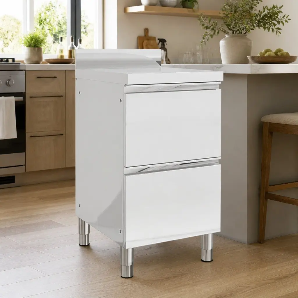 Stainless Steel Kitchen Cabinet with Drawers