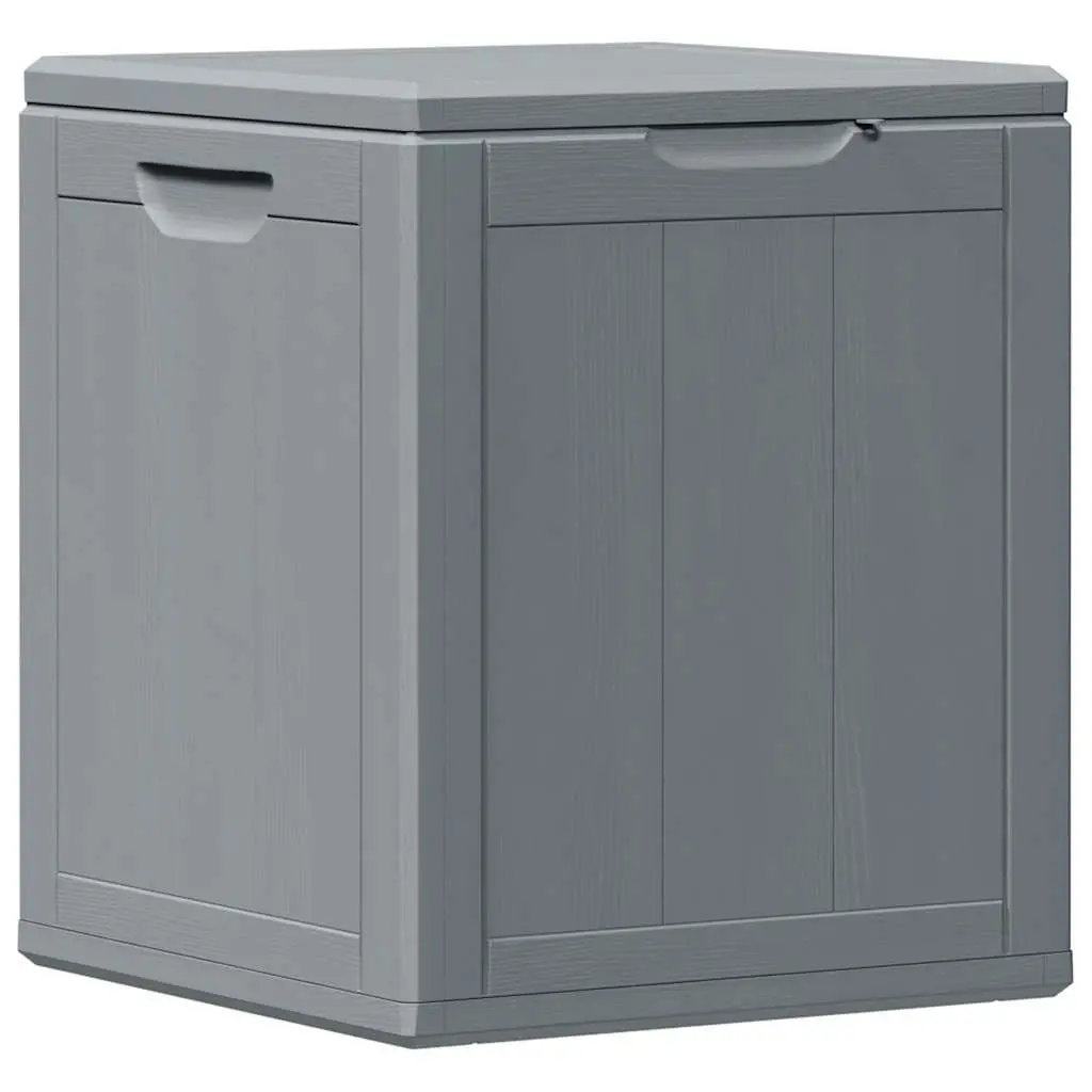 Garden Storage Box 90L Outdoor Patio Furniture Grey Weatherproof Container
