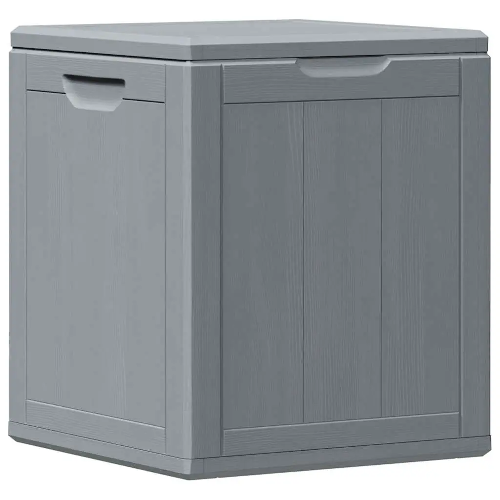 Garden Storage Box 90L Outdoor Patio Furniture Grey Weatherproof Container