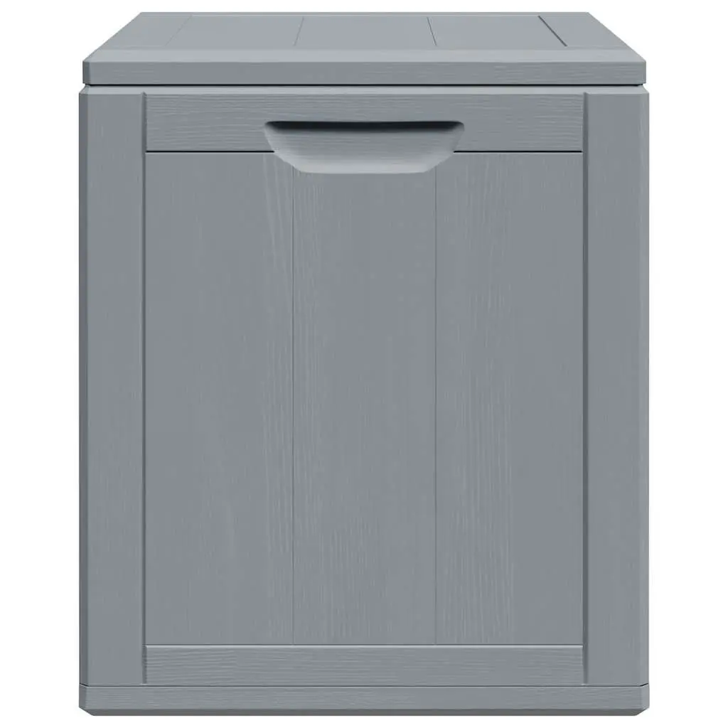 Garden Storage Box 90L Outdoor Patio Furniture Grey Weatherproof Container