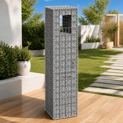 Reliable Gabion Basket Post 40x40x180 cm for Your Space