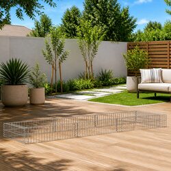 Reliable and Practical Gabion Raised Bed for Your Garden