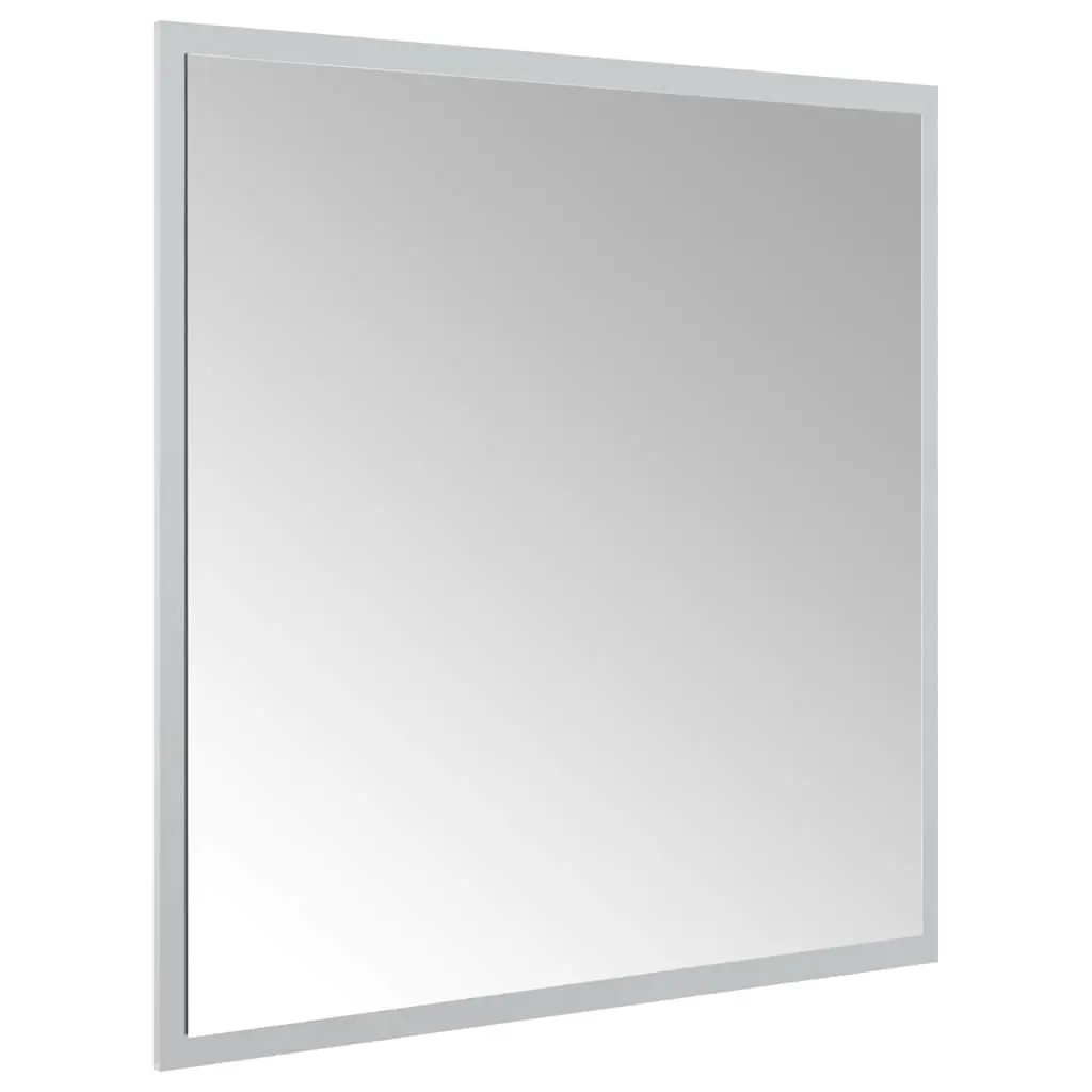 LED Bathroom Mirror Vanity Wall Mount 60x60 cm Waterproof USB Interface