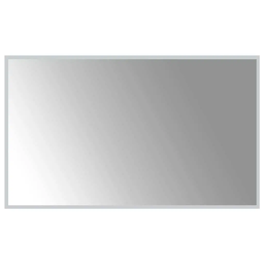LED Bathroom Mirror Waterproof 100x60 cm Wall Mount Transparent