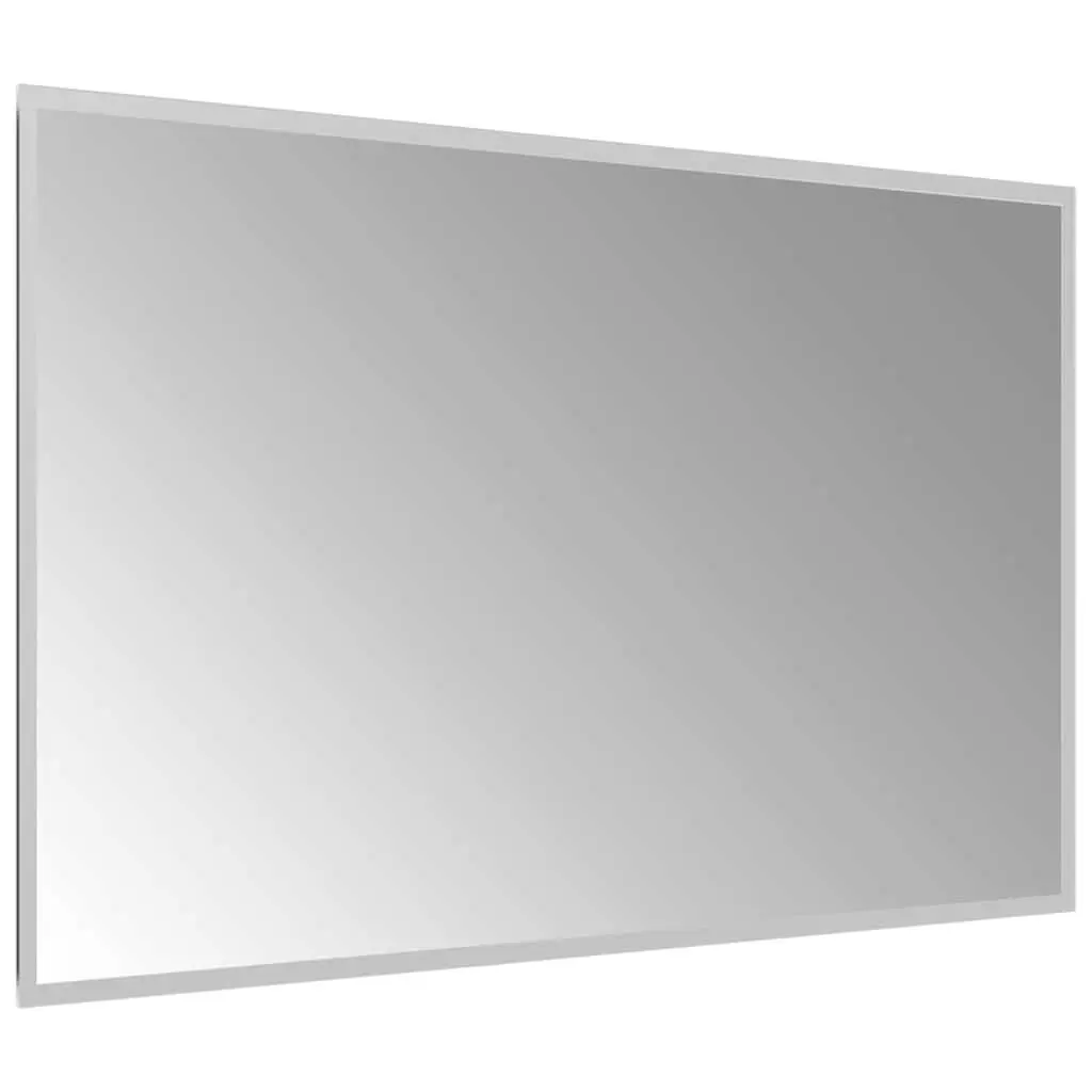 LED Bathroom Mirror Waterproof 100x60 cm Wall Mount Transparent
