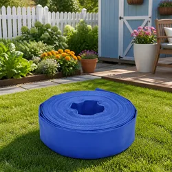 Reliable Flat Hose 50 m 1.5" PVC for Watering Needs