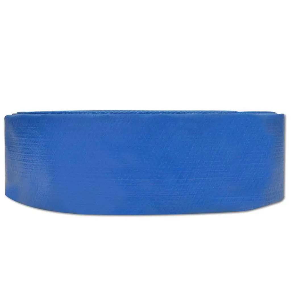 Flat Hose Water Irrigation 50 m 1.5" PVC Flexible Lay Coil
