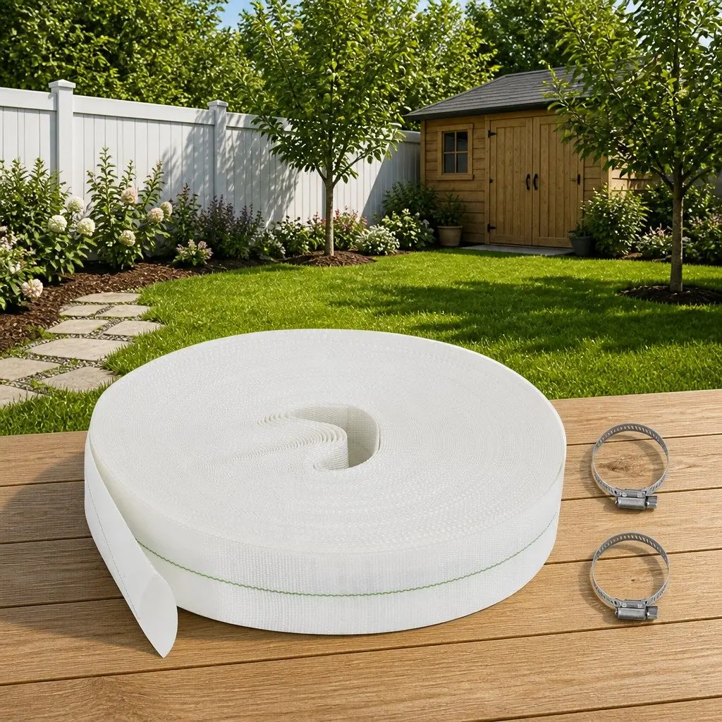 25m 1" Flat Hose for Water Transport Needs