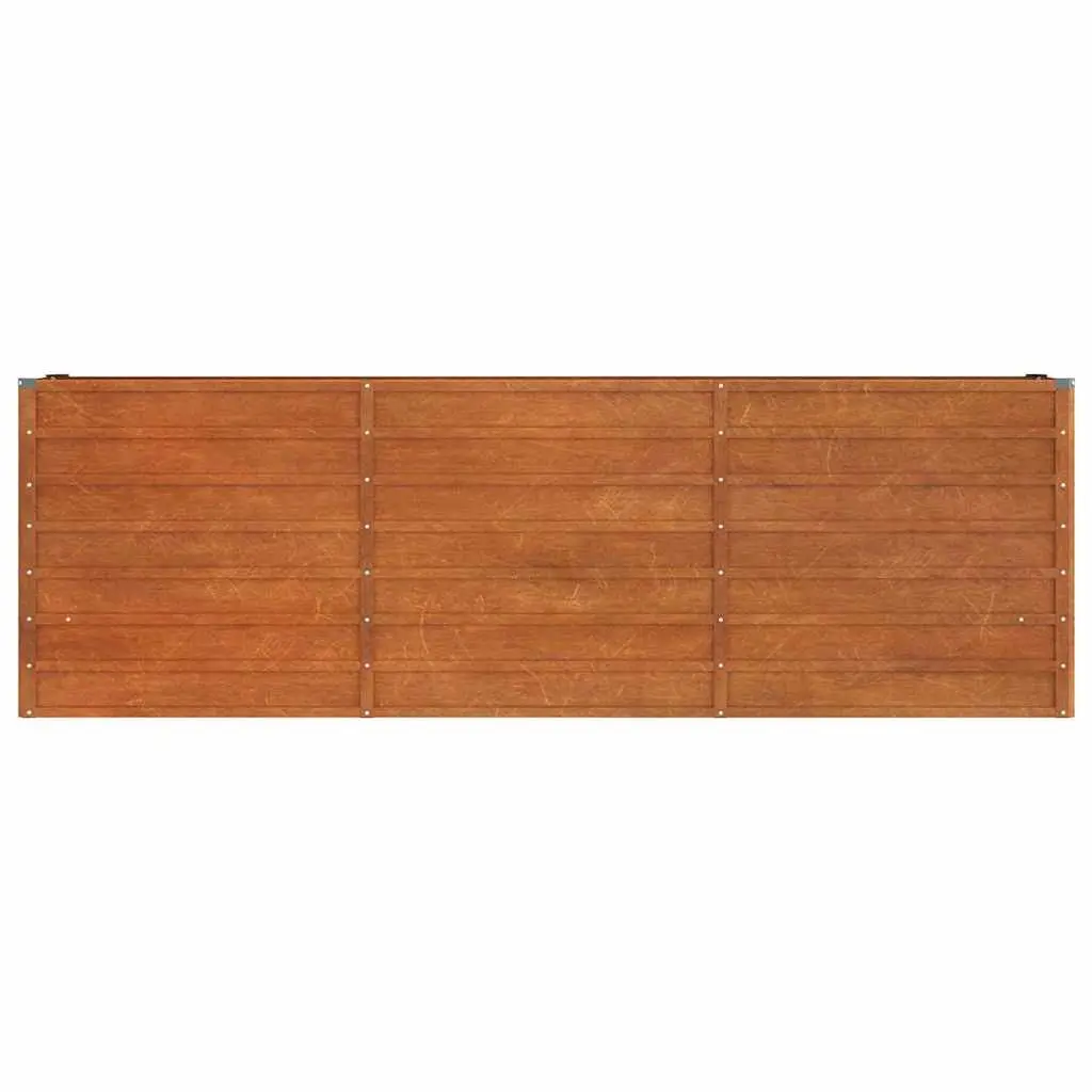 Garden Raised Bed Planter Box Outdoor Vegetable Herb 240x40x77cm Brown