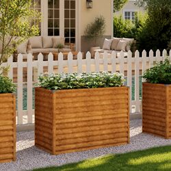 Reliable and Low-Maintenance Corten Steel Planter