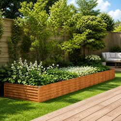 Reliable Corten Steel Raised Bed for Gardening