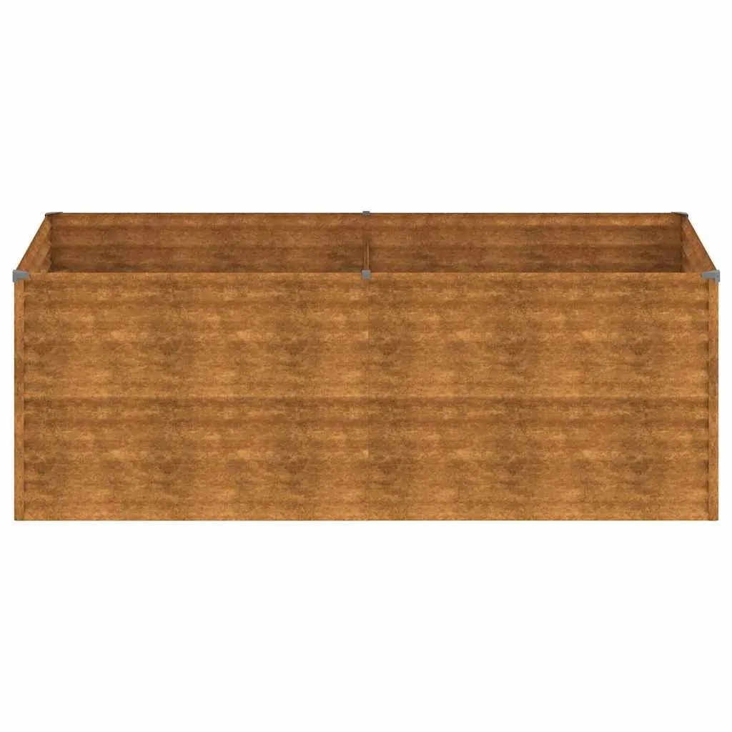 Raised Garden Bed Planter Box Outdoor Vegetable Flower Herb 196x100x69 cm Brown