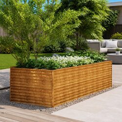 Reliable Corten Steel Planter for Your Outdoor Garden