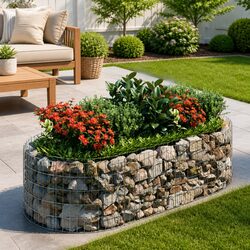 Reliable Galvanised Iron Raised Bed for Garden Use