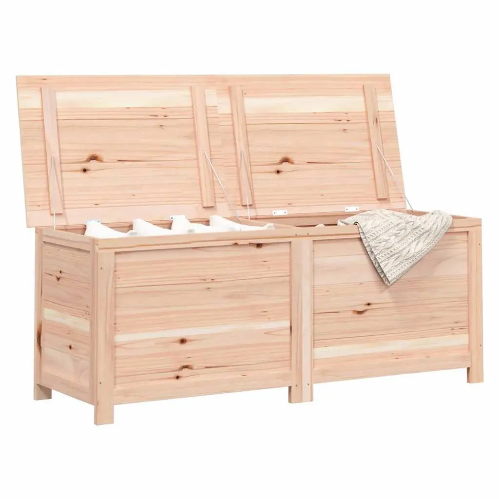 Outdoor Storage Box 150x50x56 cm Solid Fir Wood