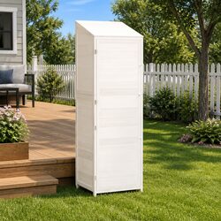 Reliable Wooden Garden Shed for Outdoor Use