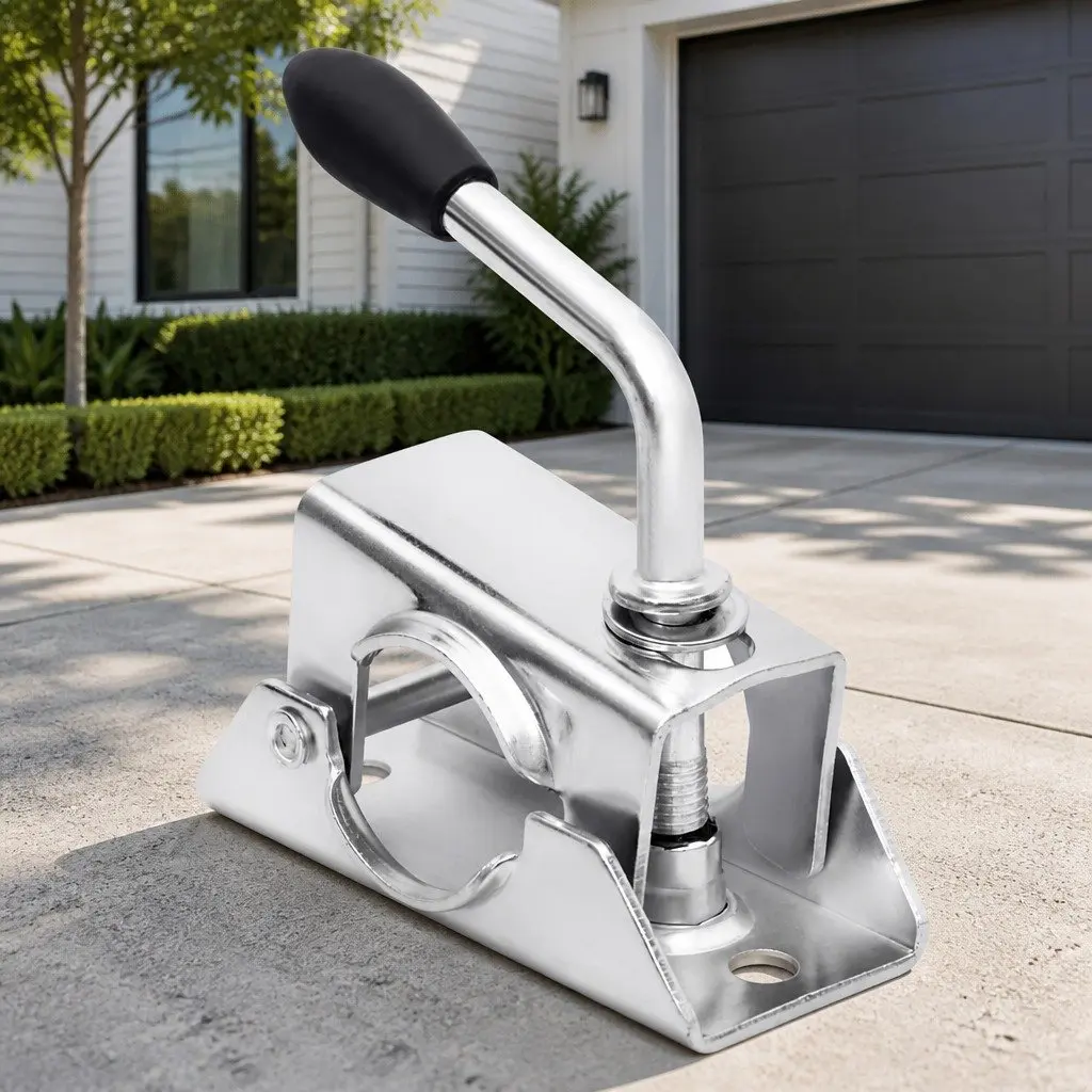 Jockey Wheel Clamp for Outdoor Use
