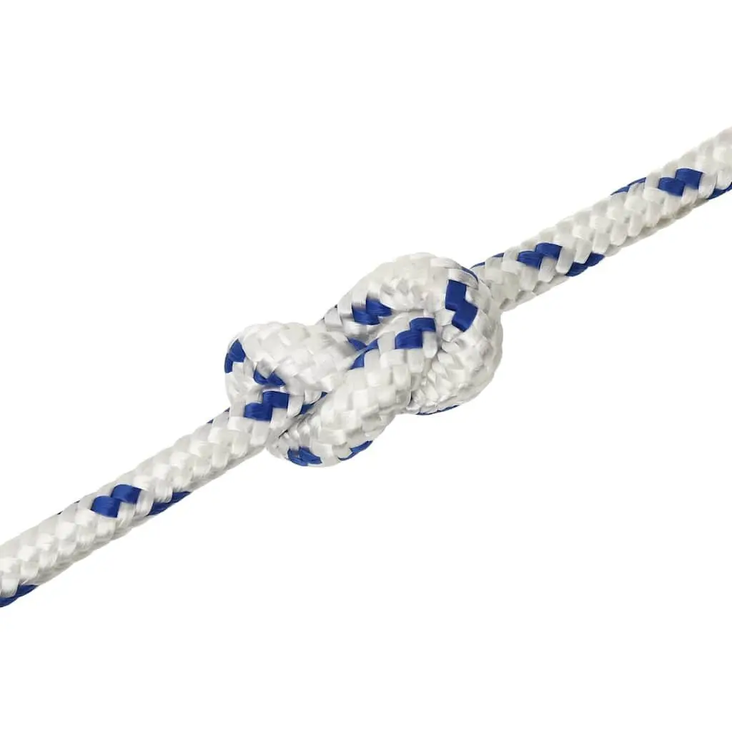 Boat Rope 12mm White 100m Marine Sailing Rigging Dock Line