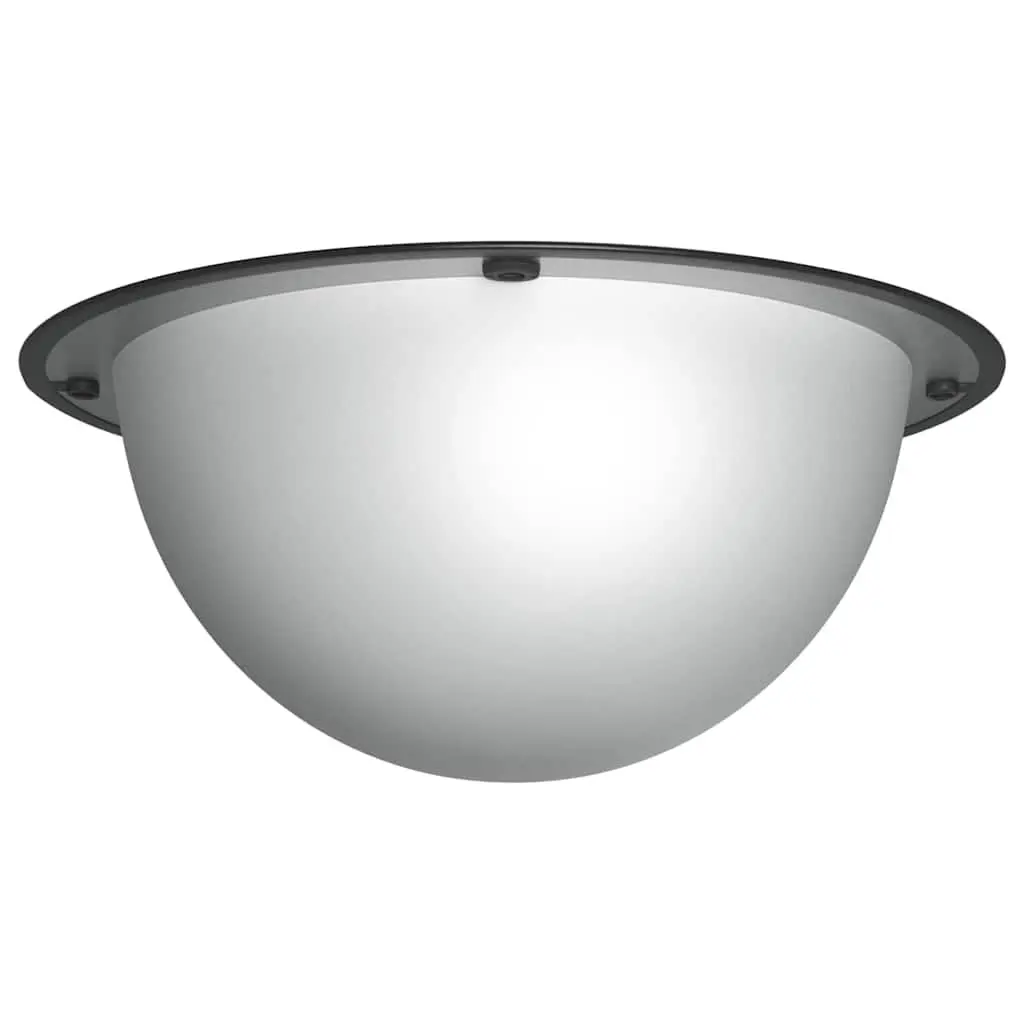 Acrylic Traffic Mirror 40cm Outdoor Safety Wide Angle Domed Security