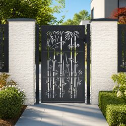 Secure and Durable Garden Gate 100x125cm in Anthracite