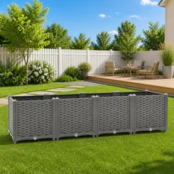 Reliable and Practical 160x40x38cm Garden Bed
